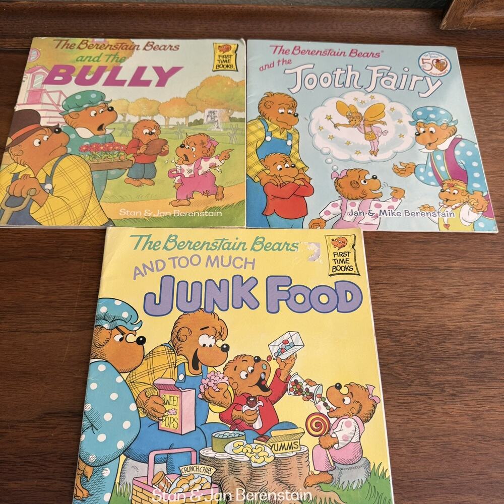 Lot of 3 The Berenstain Bears Books